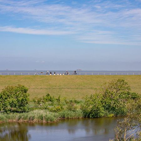 Apartment N14 Direkt Am Nordseedeich Mit Blick Auf Den See นอร์ดชตรันด์ ภายนอก รูปภาพ