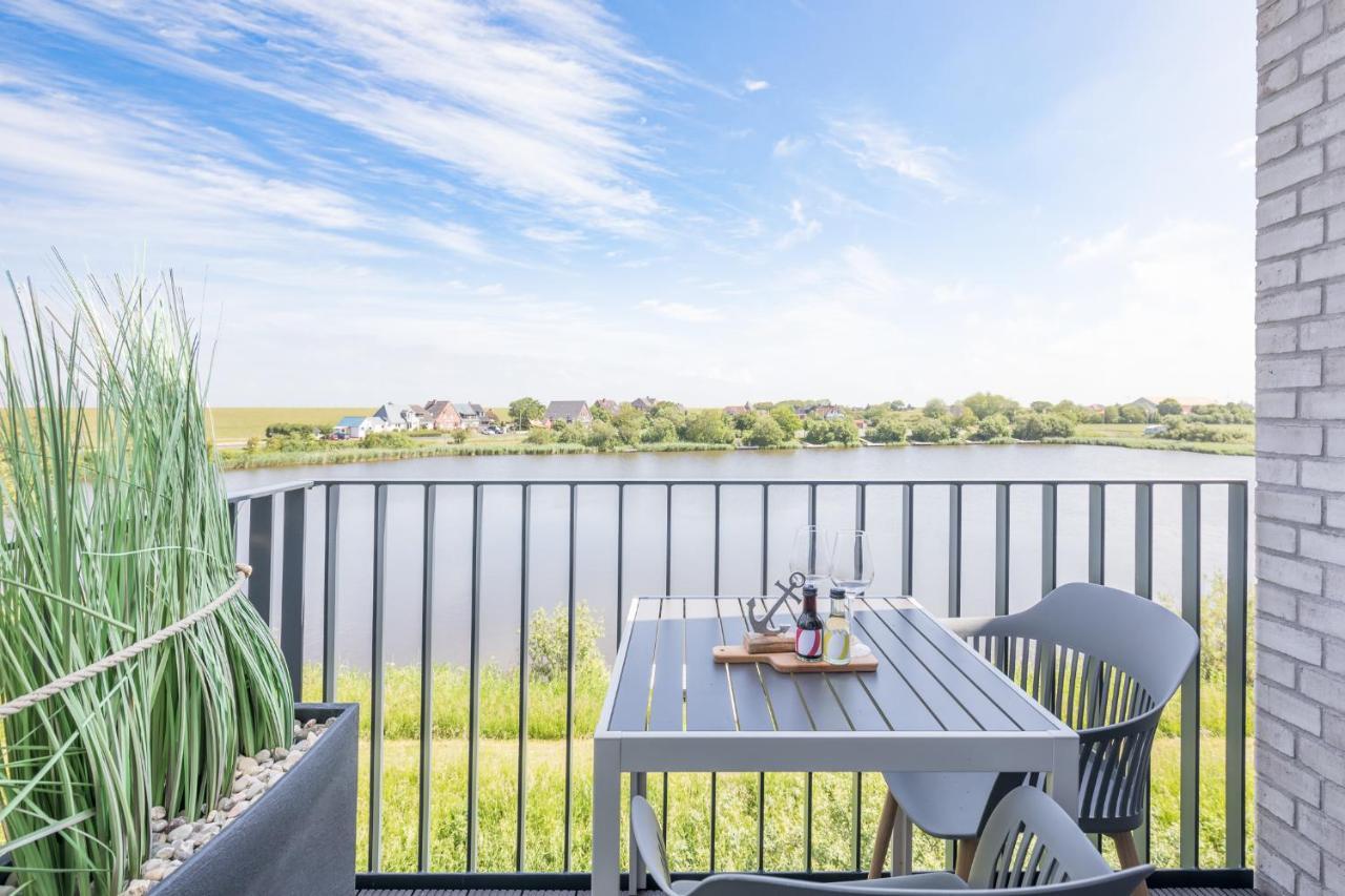 Apartment N14 Direkt Am Nordseedeich Mit Blick Auf Den See นอร์ดชตรันด์ ภายนอก รูปภาพ