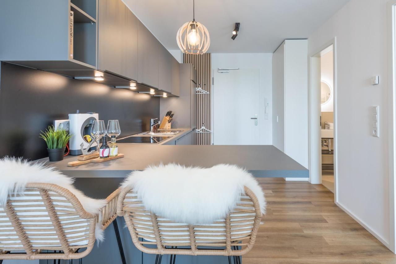 Apartment N14 Direkt Am Nordseedeich Mit Blick Auf Den See นอร์ดชตรันด์ ภายนอก รูปภาพ
