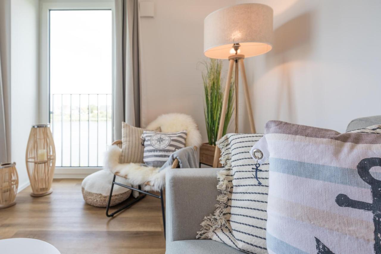 Apartment N14 Direkt Am Nordseedeich Mit Blick Auf Den See นอร์ดชตรันด์ ภายนอก รูปภาพ