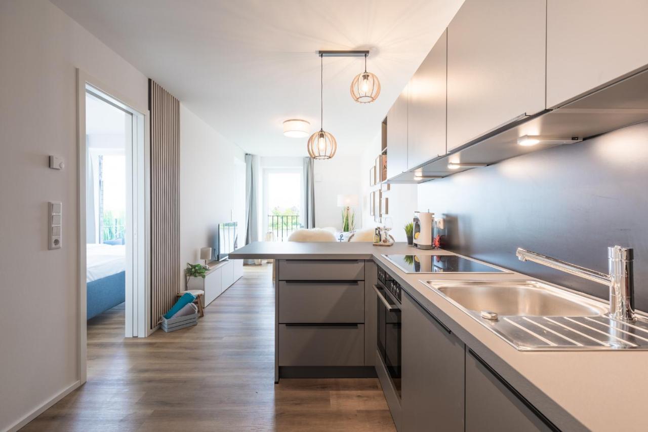 Apartment N14 Direkt Am Nordseedeich Mit Blick Auf Den See นอร์ดชตรันด์ ภายนอก รูปภาพ