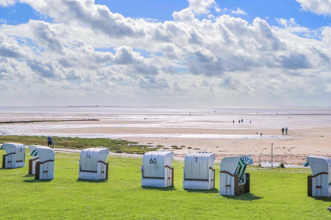Apartment N14 Direkt Am Nordseedeich Mit Blick Auf Den See นอร์ดชตรันด์ ภายนอก รูปภาพ