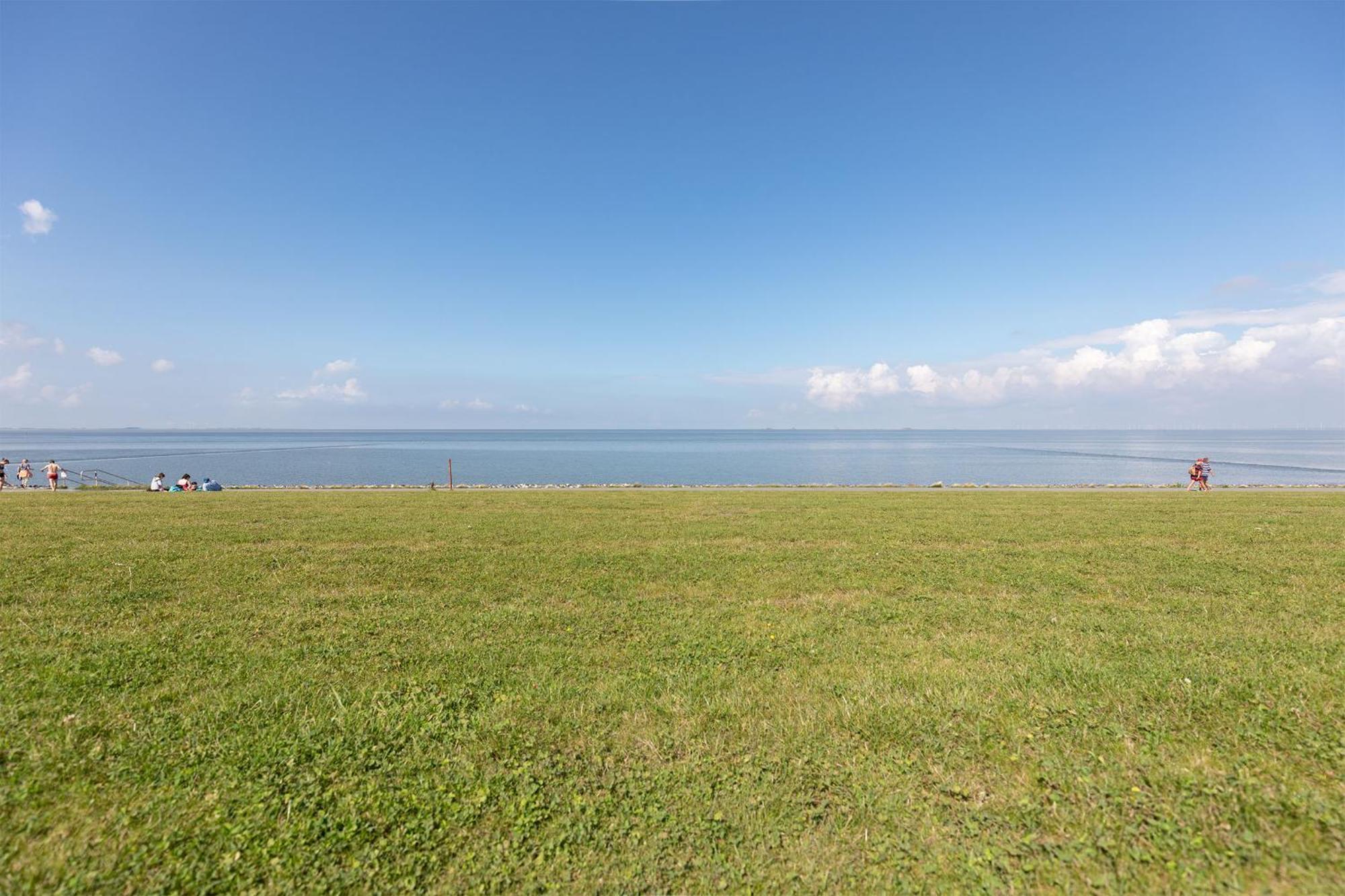 Apartment N14 Direkt Am Nordseedeich Mit Blick Auf Den See นอร์ดชตรันด์ ภายนอก รูปภาพ